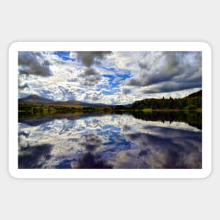 Loch Rannoch-Reflections -Highlands of Scotland. Sticker